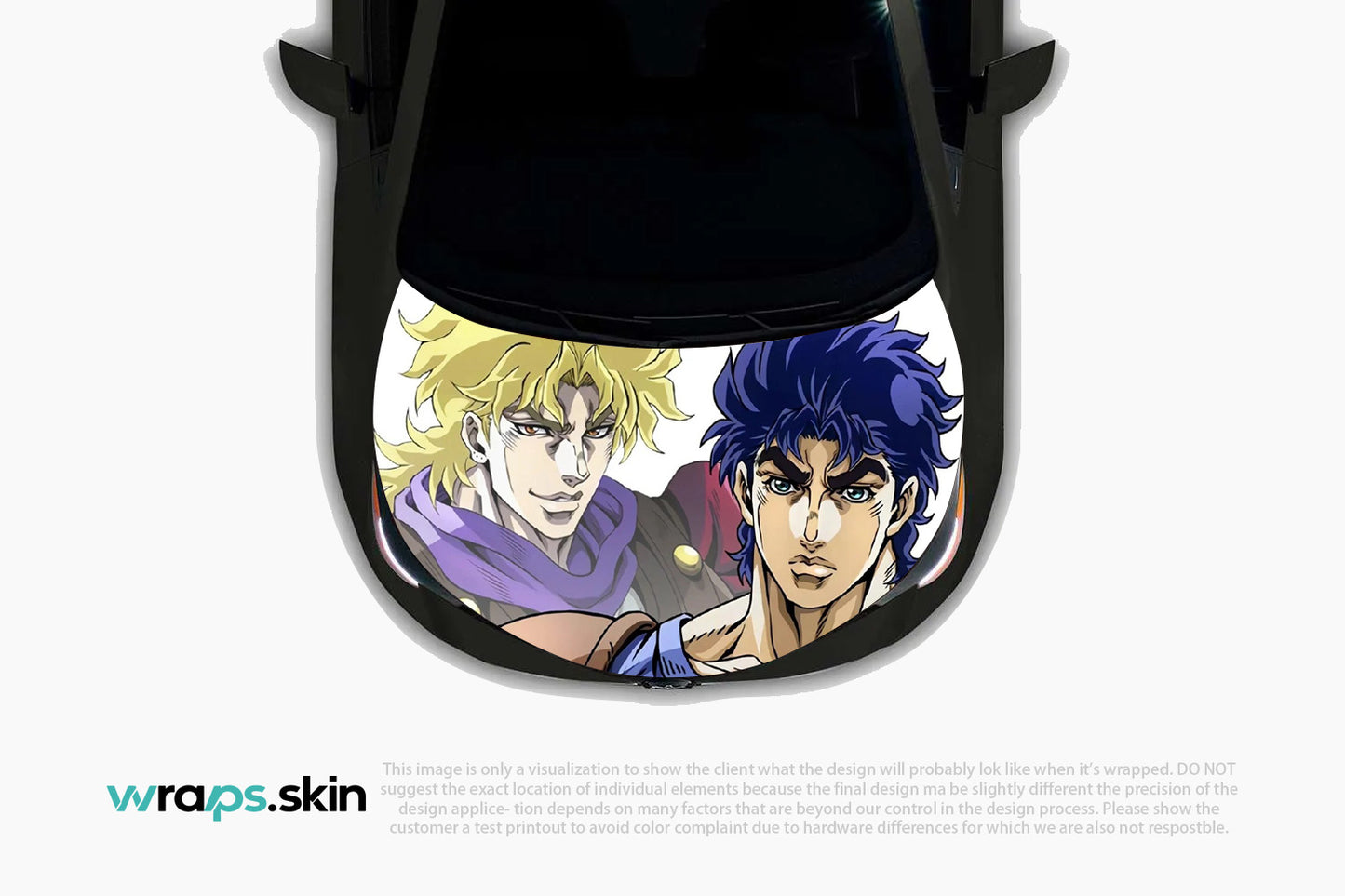 Golden Rivalry Premium Custom Hood Wrap