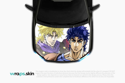 Golden Rivalry Premium Custom Hood Wrap