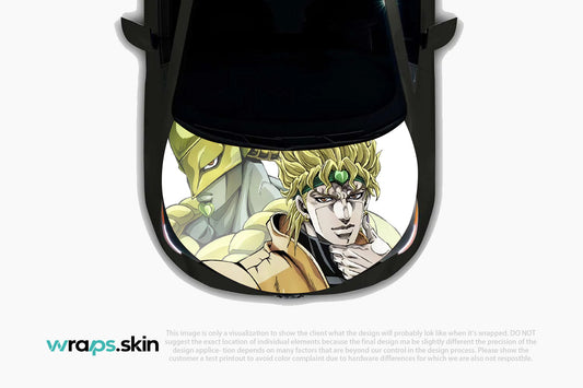 Golden Supremacy Premium Custom Hood Wrap