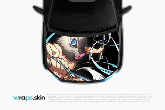 Primal Instinct Premium Custom Hood Wrap