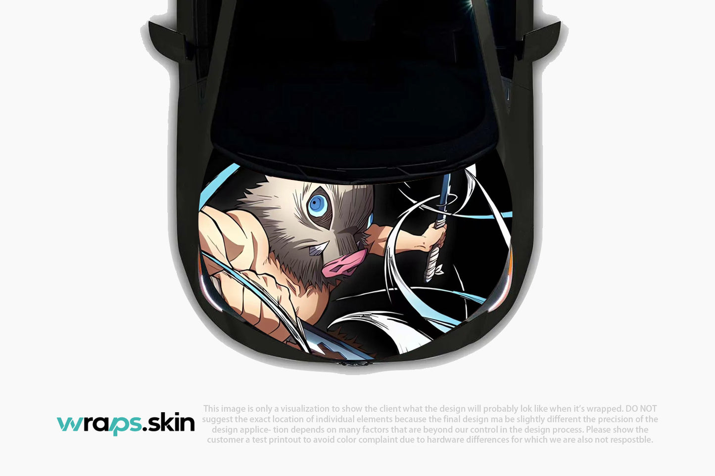 Primal Instinct Premium Custom Hood Wrap