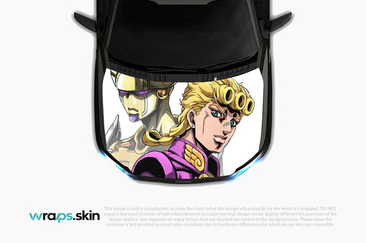 Golden Ambition Premium Custom Hood Wrap