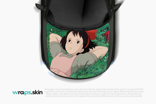 Premium Custom Anime Character Hood Wrap Young Witch Serenity Series