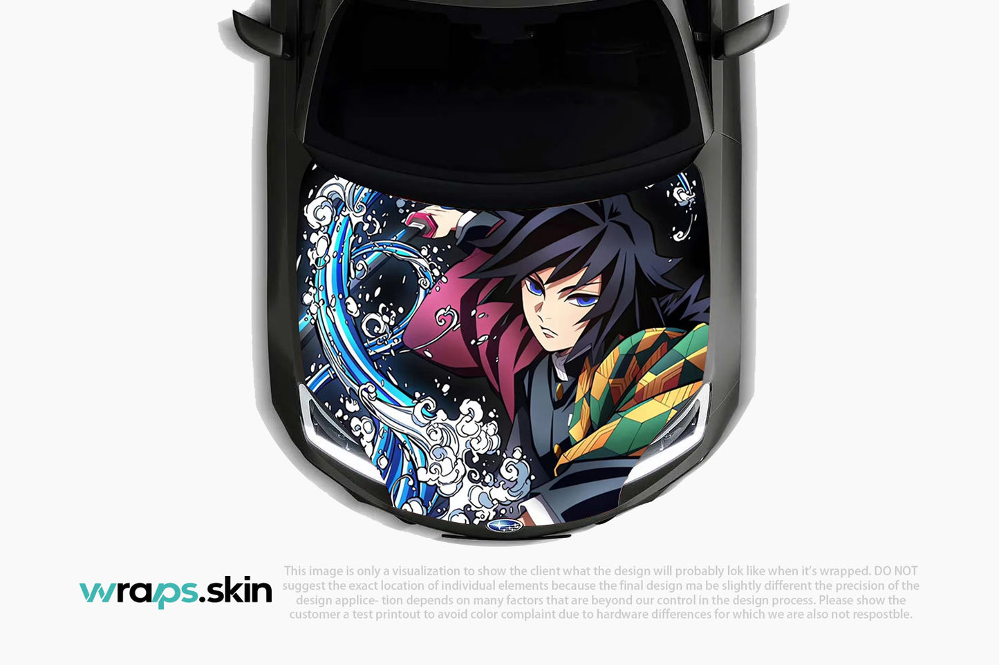 Tidal Serenity Premium Custom Hood Wrap