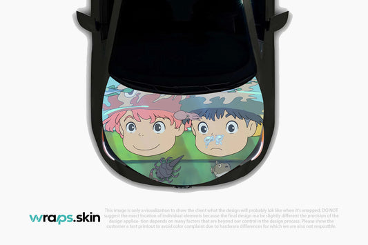 Premium Custom Anime Character Hood Wrap Underwater Wonder Series