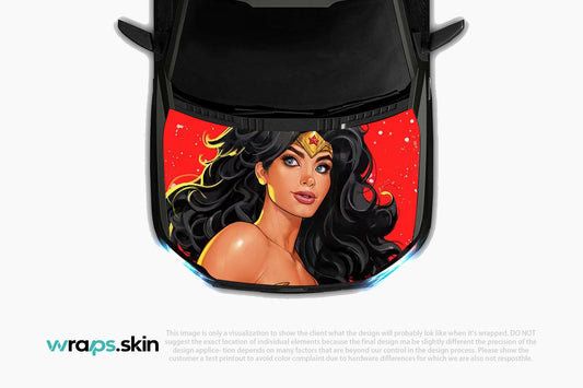 Premium Custom Anime Character Hood Wrap Divine Champion Portrait Series