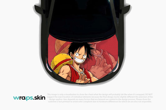 Premium Custom Anime Character Hood Wrap Pirate Adventure Series