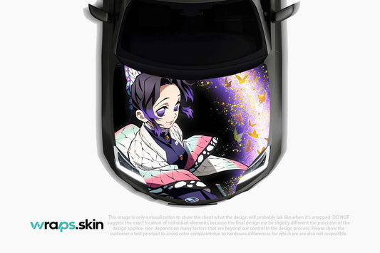 Ethereal Wings Premium Custom Hood Wrap