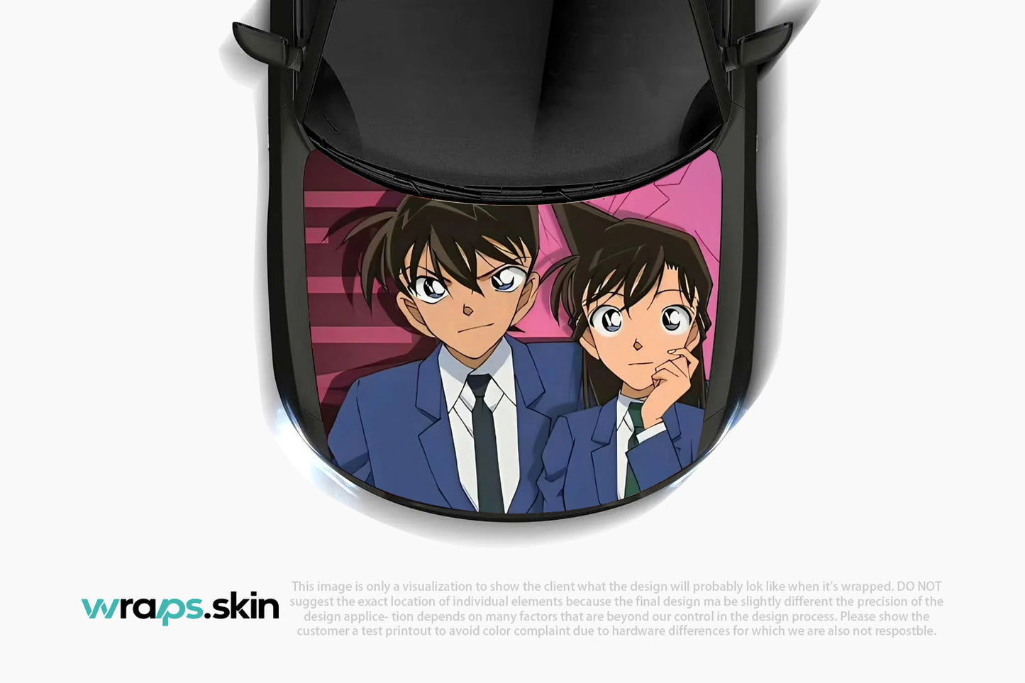 Detective Duo Premium Custom Hood Wrap