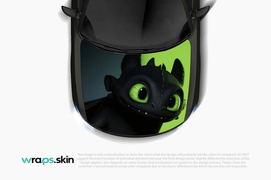 Midnight Companion Premium Custom Hood Wrap