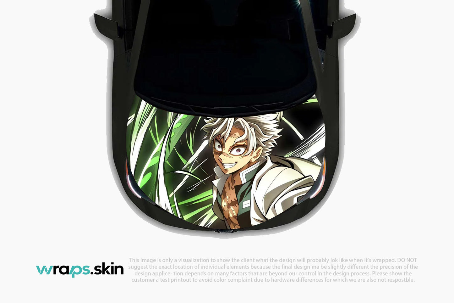 Gale Force Premium Custom Hood Wrap