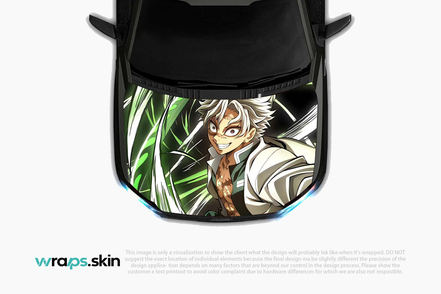 Gale Force Premium Custom Hood Wrap