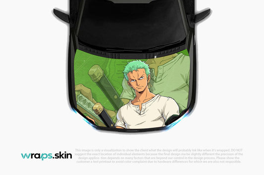 Premium Custom Anime Character Hood Wrap Elite Swordsman Series