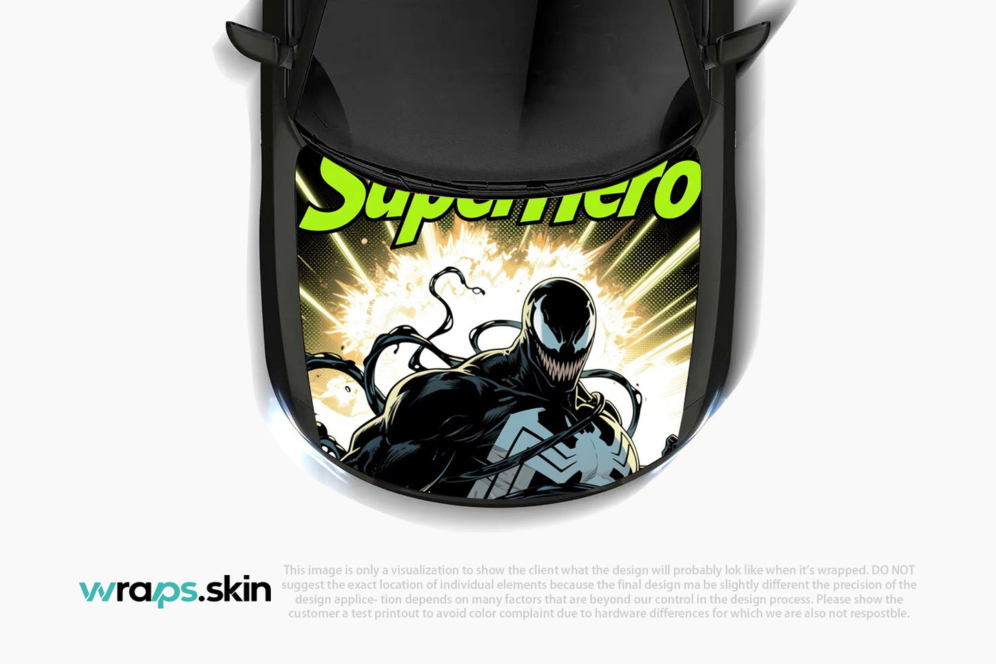 Dark Entity Custom Hood Wrap