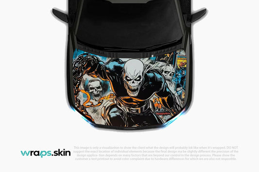 Premium Custom Anime Character Hood Wrap Infernal Vengeance Series