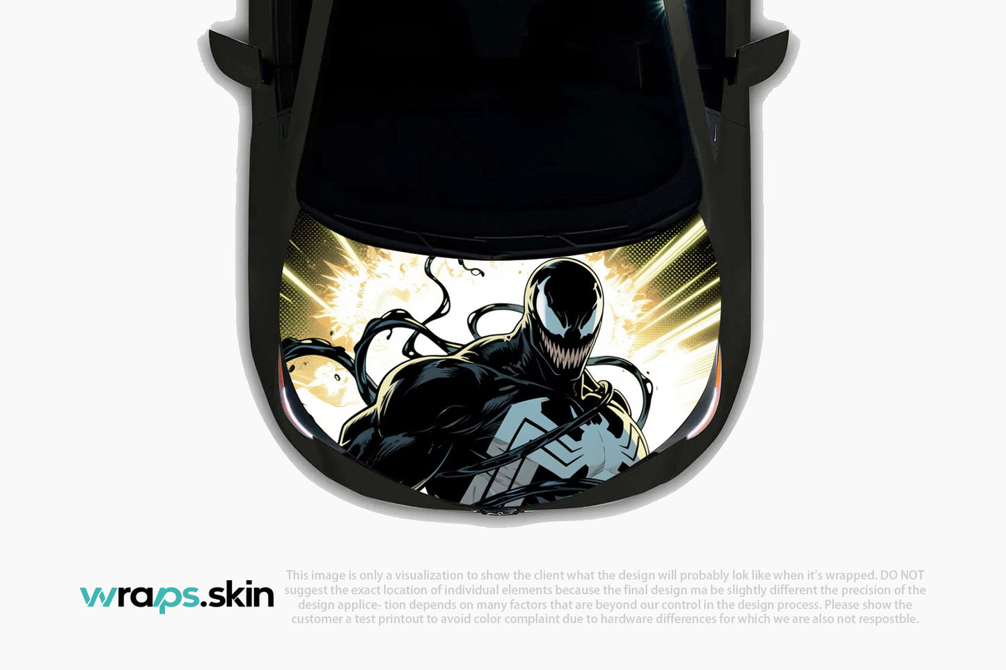 Dark Entity Custom Hood Wrap