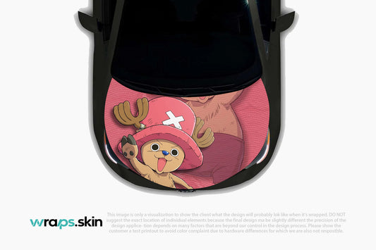 Premium Custom Anime Character Hood Wrap Adorable Doctor Reindeer Series