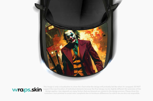 Urban Chaos Premium Custom Hood Wrap