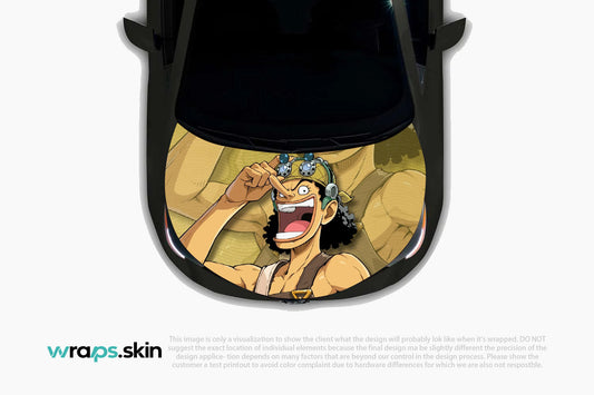 Premium Custom Anime Character Hood Wrap Master Marksman Series