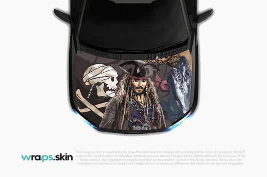 Premium Custom Anime Character Hood Wrap Legendary Buccaneer Adventure Series