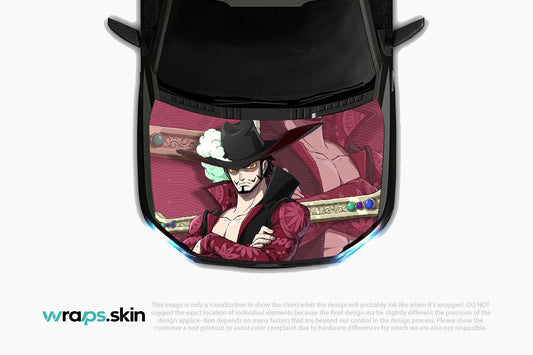 Premium Custom Anime Character Hood Wrap Legendary Blade Master Series