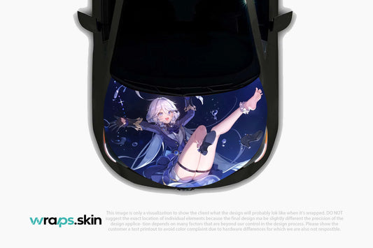 Starlight Navigator Premium Custom Hood Wrap