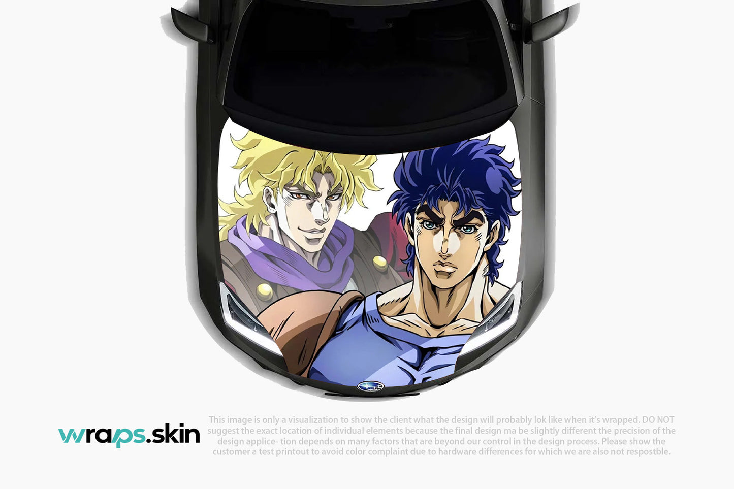 Golden Rivalry Premium Custom Hood Wrap