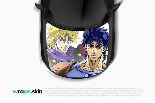 Golden Rivalry Premium Custom Hood Wrap