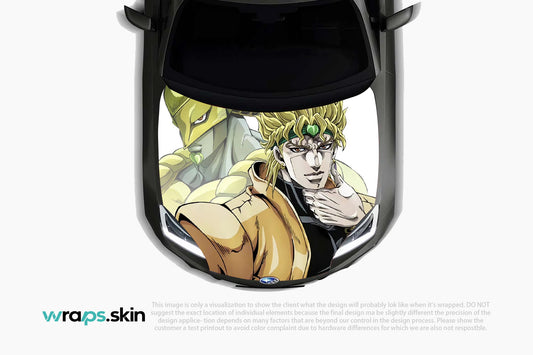 Golden Supremacy Premium Custom Hood Wrap