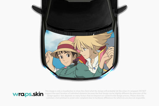 Premium Custom Anime Character Hood Wrap Wandering Fortress Romance Series