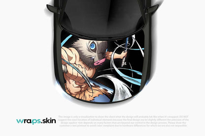 Primal Instinct Premium Custom Hood Wrap