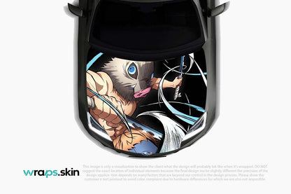 Primal Instinct Premium Custom Hood Wrap