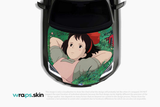 Premium Custom Anime Character Hood Wrap Young Witch Serenity Series