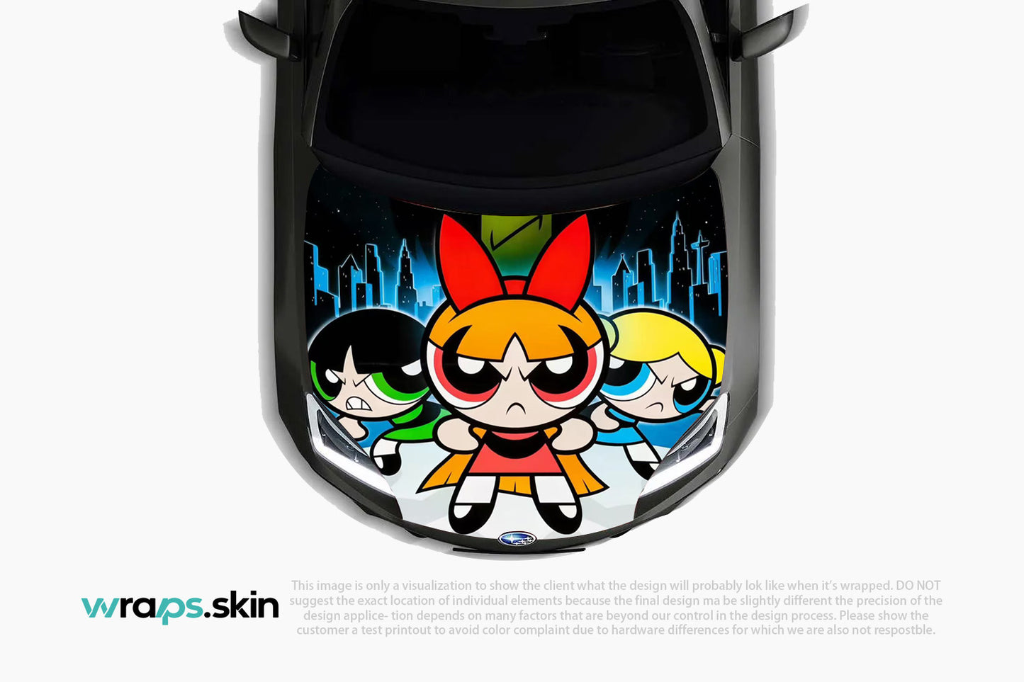 Premium Custom Anime Character Hood Wrap Urban Guardians Alliance Series