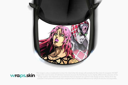 Crimson Destiny Premium Custom Hood Wrap
