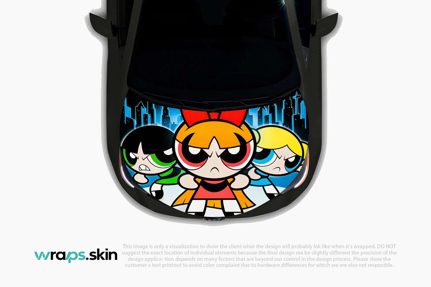 Premium Custom Anime Character Hood Wrap Urban Guardians Alliance Series