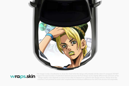 Emerald Resolve Premium Custom Hood Wrap