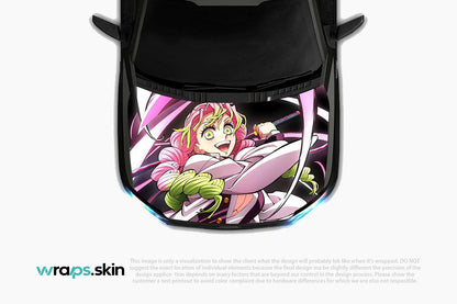 Passionate Heart Premium Custom Hood Wrap