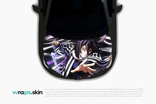 Serpentine Strike Premium Custom Hood Wrap