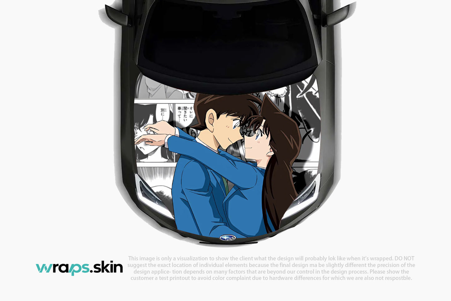 Detective Romance Premium Custom Hood Wrap