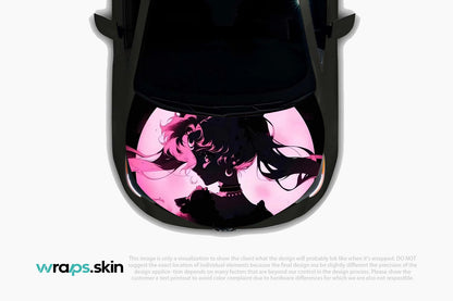 Celestial Grace - Premium Custom Hood Wrap