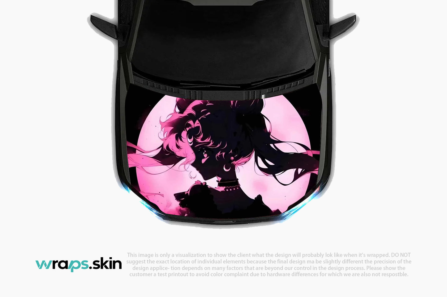 Celestial Grace - Premium Custom Hood Wrap