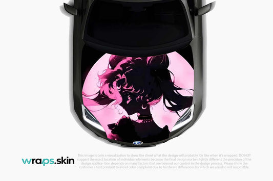 Celestial Grace - Premium Custom Hood Wrap