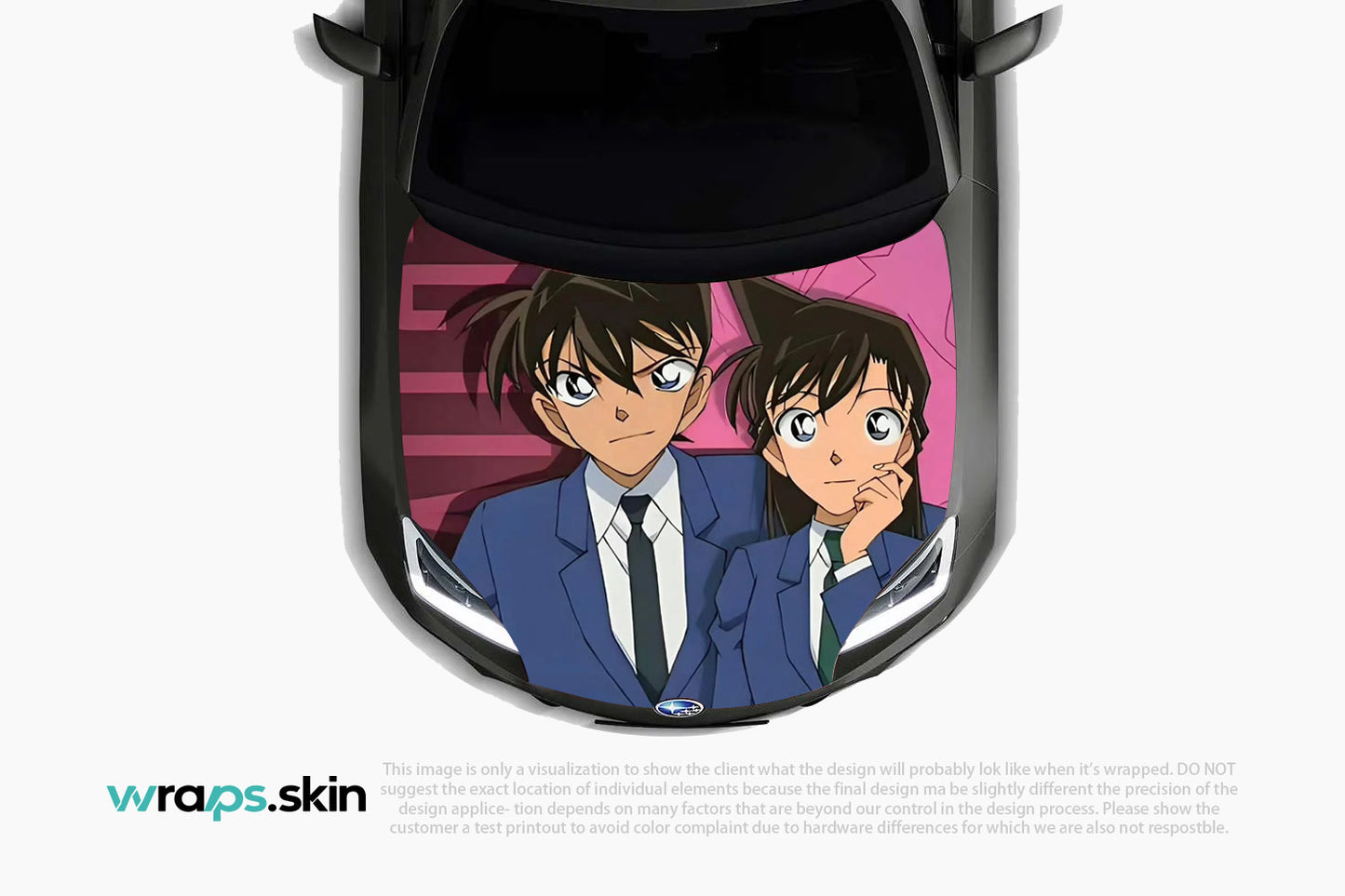 Detective Duo Premium Custom Hood Wrap