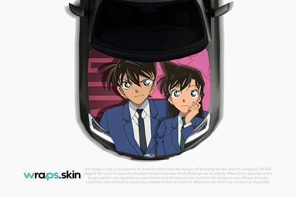 Detective Duo Premium Custom Hood Wrap