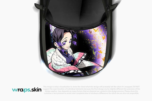 Ethereal Wings Premium Custom Hood Wrap