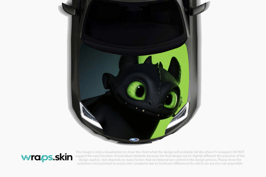 Midnight Companion Premium Custom Hood Wrap