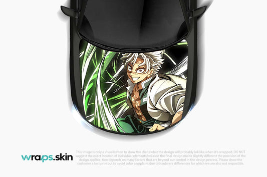 Gale Force Premium Custom Hood Wrap