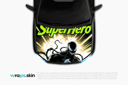 Dark Entity Custom Hood Wrap