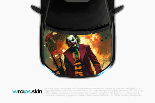 Urban Chaos Premium Custom Hood Wrap
